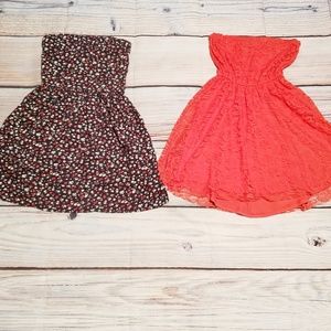2 Hollister Tube Tops